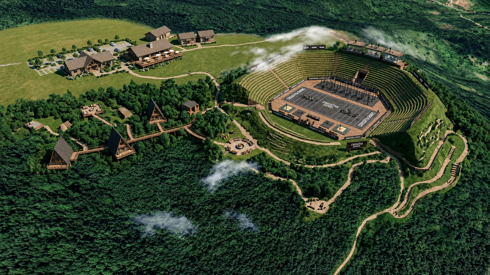 Imagem da matéria Crossítio Games apresenta conceito de arena profissional integrada à natureza